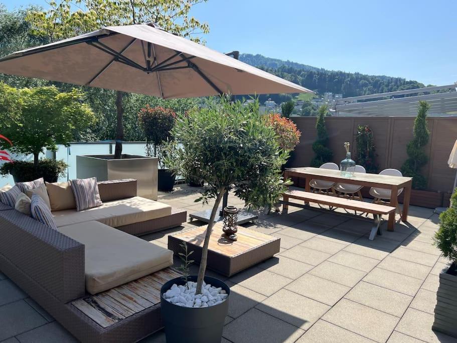 Appartamento Atikka, Atico, Penthouse Lucerna Esterno foto